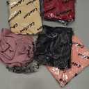 Caterlove Women's Seamless Underwear No Show Stretch Bikini Panties Silky Invisible Hipster 6 Pack (Large)