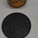 Vintage Soap Dispenser for Bathroom,Glass Kitchen Soap Dispenser with Pump,Farmhouse Antique,Cute Small Rustic Decor(Brown)