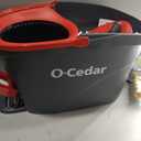 O-Cedar EasyWring Microfiber Spin Mop & Bucket Floor Cleaning System + 2 Extra Refills, Red/Gray