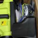 SnapFresh Electric Lawn Mower Cordless - 40V (2 x 20V) 16 Brushless Push Lawn Mowers with 4.0Ah Battery x 2 and Fast Charger Included - Battery Operated Lawn Mower with Bagger