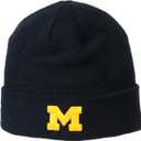  NCAA Mens Cuff Beanie Team Color, Black Medium