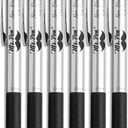 Mr. Pen No Bleed Pens, Bible Pens, Fine Tip, Black, Pack of 6