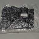 Syhood 30 Pcs Burlap Bows Knot Handmade Ribbon Natural Rustic Burlap Bows Wreath Decorative Bowknot Ornaments for Christmas Tree Home Decoration Festival Party Supplies(Black)