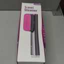 OGHom Steamer for Clothes, 110-240V Travel Steamer & Iron 2 in 1, 1000W Powerful Steam, Portable Handheld Garment Wrinkle Remover, 30s Fast Heat-Up with Dry & 2-Steam Control, for Global & Europe (Grey)