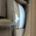 Famiware Porcelain kitchen plates and bowls set, Modern dishes set for 6, Handmade Wave Edge Dinnerware Sets, Microwave and Dishwasher Safe Tableware, Polar White (24pc)