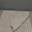 MIULEE Block Print Pillow Covers 20x20 Inch Set of 2, Vintage Floral Throw Pillow Cases Neutral Linen Farmhouse Cushion Covers for Couch Sofa Bed Chair Living Room, Cream Oatmea