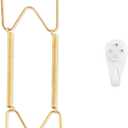 Bilillo Wall Plate Hangers, Stainless Steel Invisible Heavy Duty Wire Holder with Hooks, Display Plates & Platters 9-11 inch