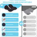 Seat Cushion,Office Chair Memory Cushion, Ergonomic Design, Relieve Sciatica and Long-Term Sitting Pain, Suitable for desks, car Seats, Games, wheelchairs