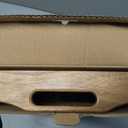 Utoplike Acacia Bed Tray for Eating, Breakfast Trays with Foldable Legs for Bed, Wood Folding Serving Table for Sofa