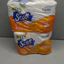 Scott ComfortPlus Toilet Paper, 12 Double Rolls, 231 Sheets per Roll, Septic-Safe, 1-Ply Toilet Tissue Pack Of 2