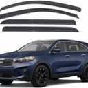 Smoke Window Sun Vent Visor Rain Guards Deflectors for Kia Sorento 2016-2020