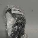 TOPULORS Cast Iron Scrubber 316 Stainless Steel Skillet Cleaner 8"x6" Chainmail Scrubber Scraper Chain Mail Link Scrub for Cast Iron Pre-Seasoned Pans, Griddles, BBQ Grills, and Pot Cookware Cleaning