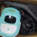 Steam Mop, 19 in 1 Detachable Steam Cleaner, 54OZ Tank, 10S Heat-up, Pressurized Deep Cleaning Steamer, 3-Level Temp & 221F for Floors, Carpets, Tiles, BBQ grill, Car, Window (MINT GREEN)