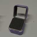 Nail Drill Bit Holder, Dustproof Rhinestones Drill Bit Organizer Case 30 Holes Efile Nail Tech Bits Storage Container Box Manicure Tools E file Accessories Collector for Salon, Travel, Home(Only Box)