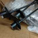 8 Light Sputnik Chandelier with Glass Globe Mid Century Modern Black Ceiling Light Fixture Large Flush Mount Chandelier for Dining Room Bedroom Living Room Kitchen.