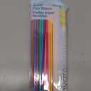 LaMi 75 Super Flex Straws, Plastic Assorted Colors