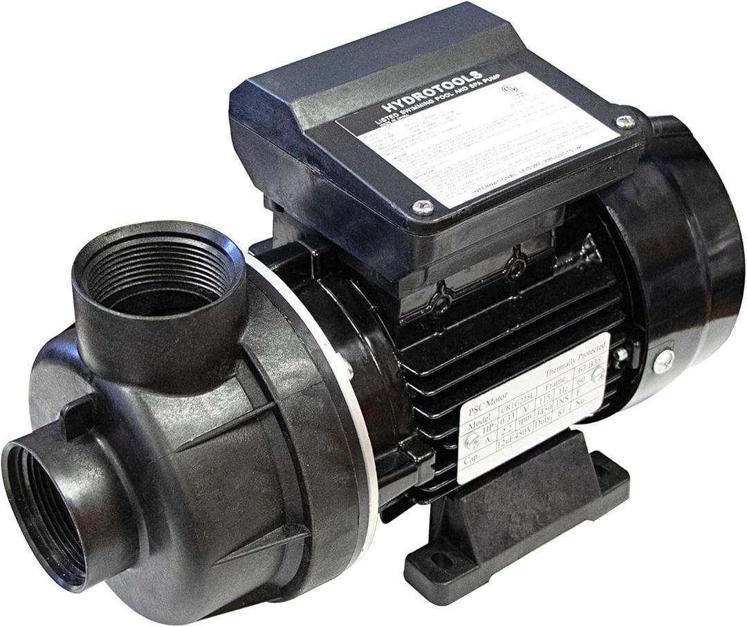 SWIMLINE HYDROTOOLS Above-Ground Pool Motor Pump, Hydro-Flo 0.3 HP w/ 2220 GPH, Vertical