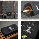 Plan4U Hip Thrust Back Pad for Squat Rack & Olympic Barbell Bar, Bench Press Shoulder Back Support, Versatile Space-Saving Workout Tilt-pad for Split Squat, Plank, Elevated Push-ups Glute Bridge