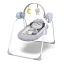 Baby Swings for Infants, Portable Baby Swing with 5-Speed, with Music and Timing for 0-9 Months 6-20 lbs