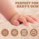 SmoothNovelty 6 Pack Baby Hooded Towels Infants and Toddlers Coral Fleece Baby Bath Towels 31.5 x 31.5 Inch Absorbent Cute Soft Newborn Bath Essentials Gifts for Boys & Girls(Multicolor, Classic)