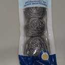 Jacent Everyday Stainless Steel Scourers, 3 Per Pack - 1 Pack