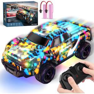 Remote Control Car for Boys 4-7, RC Pickup 1/24 Scale Light-up Mini RC Car for Kids Boys Toys Age 4-6, 6-8, 3-5, 5-7, Birthday Gifts for 3 4 5 6 7 8 Years Old Boys Remote Control Car for Boys 4-7, RC Pickup 1/24 Scale Light-up Mini RC Car for Kids Boys Toys Age 4-6, 6-8, 3-5, 5-7, Birthday Gifts for 3 4 5 6 7 8 Years Old Boys