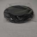 12" Oak Wood Bathroom Tray for Counter, Vanity Tray for Perfume Lotion Candle Makeup Jewelry Sink Soap Holder Turntable Dresser Organizer Countertop Coffee Table Decor Organization and Storage Black