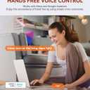 AIDA Smart Light Switch, Single Pole WiFi Smart Switch, Works with Alexa and Google Home, Neutral Wire Required, 2.4Ghz WiFi Switch for LED, CFL, Incandescent Bulbs, No Hub Required, White, 3 Pack