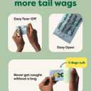 Earth Rated Poop Bags for Dogs, Guaranteed Leak Proof and Extra Thick Waste Bag Refill Rolls, Peach and Lotus, 280 Count