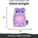 Barkbox Bear Hugger Dog Toy for Aggressive Chewers | 2-in-1 Plush & Rubber Treat-Dispensing Toy for Small Dogs | Puppy Teething Toys & Dog Toys to Keep Them Busy