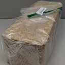 Seagrass Storage Basket with Lid Rectangular Small Woven Shelf Baskets with Sections for Organize Snack Toys Whitewash