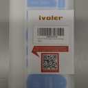 iVoler 2 Pack Tempered Glass for Samsung Galaxy S23 FE 5G 6.4'' Screen Protector with Camera Lens Protector, Anti-Scratch Case Friendly Clear HD Film