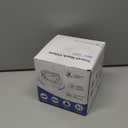 Advanced Memory Foam Neck Travel Pillow, Neck Pillow Airplane with Eye Mask & Ear Plugs, Designed for The Comfort of Travel & Office, Travel Pillow for Plane, Car, Home, Work Grey