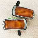TRS Front Side Marker Lights Amber Lens For DATSUN 510 240Z 260Z 280Z 120Y B210 1200