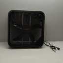 Pelonis Box Fan 20 Inch  Adjustable 3 Speeds For the Perfect Noise Level for Sleeping  4 Blade Technology Provides Powerful Airflow to Beat the Heat  Sleek Design, Lightweight, Durable, Black