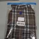 Kuoser Waterproof Dog Coat, Reversible Dog Jacket for Small Dogs, Adjustable Durable Doggie Winter Coat Warm Cozy Puppy Cold Weather Apparel from Small to Large Breed, Brown (Small)