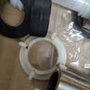 Soap Dispenser for Kitchen Sink, Built-in Sink Soap Dispenser Lotion Dispenser with 17 OZ Bottle, Refill from The Top Bar Sink Soap Dispenser, Brushed Nickel (1 Pack)