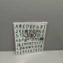 Outus 576 Pieces 8 Sheets Letters Stickers Self Adhesive Vinyl Letter Alphabet Number Stickers Mailbox Numbers Sticker, Decals for Classroom Decor, Sign, Door(Multi Colors,1.5 Inch)