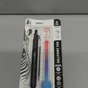 Zebra Pen X-701 Tactical Ballpoint Pen And Refills, Fine Point, 0.7mm, Black Ink, 1 Pen And 2 Refills (29811)