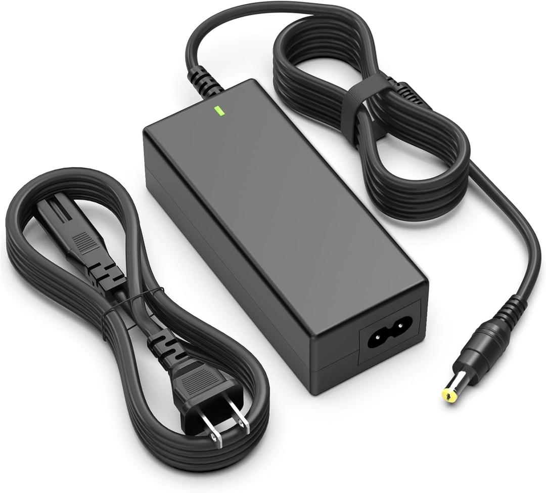 ROLADA 12V Power Cord Compatible with AOC Monitor 16" 20" 22" 23" 24" 27" Series: E1659FWU,E2243FW, E2343FK, LM520, LM720, LM729, LM800, LM914; Fit for HP Monitor 2011X 2211X Power Supply Cable