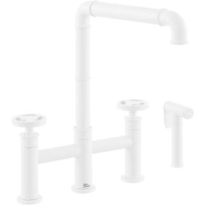 Swiss Madison Well Made Forever SM-KF79MW, Avallon Pro Kitchen Faucet in Matte White