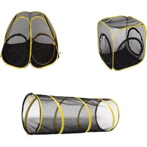 A Beautiful Three-in-one Portable Outdoor Fence, an Artificial Pet Cage, Suitable for Small Pet Cats and Dogs