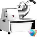 VNN Commercial Shaved Ice Machine - Electric Snow Cone Machine, Suitable for Party Activities, Family Gatherings, Events