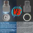 054 Wheel Locking Nut Key Socket Compatible with BMW Series, (Socket OD 29mm - ID 25mm), Wheel Anti-Theft Lug Nut Removal Tool, Anti-Theft Screw Remover