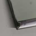 Aesthetic Recipe Binder with Polyester Waterproof cloth Cover - The Perfect Recipe Book with Plastic Sleeves to Write in Your Own Recipes - Quality Blank Cookbook Binder, Cards incl. (Medium - 9.5x8.5", Sage Green)