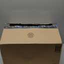 Unves 24 Inch Tabletop Mini Christmas Tree Set,Small Snow Flocked Prelit with Warm LED Lights,Star Treetopper,Plastic Pine Cones,Berrys and Hanging Ornaments for DIY Decorations