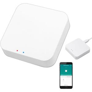 Smart Multi-Mode Gateway: ZigBee 3.0 & Bluetooth & Mesh Hub, App Remote Control, Intelligent Bridge Wireless Smart Home Gateway Voice Control via Alexa/Google Home (ONLY Surport Tuya Smart Devices)