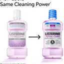 Listerine Total Care Alcohol-Free Mild Mouthwash, 6 Benefit Oral Rinse to Help Kill 99.9% of Germs that Cause Bad Breath, Strengthen Enamel, Mild Mint Flavor, Twin Convenience Pack, 2 x 1 L