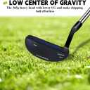 MAZEL Chipper Golf Club Pitching Wedge for Men & Women,37 Degree,Improve Short Game,Right Hand