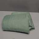 NICETOWN Voile Sheer Scarf Valances for Windows, 216" Extra Long Window Dressings for Anniversary/Wedding Design, Sage Green, 60" Wide, 2 Pieces